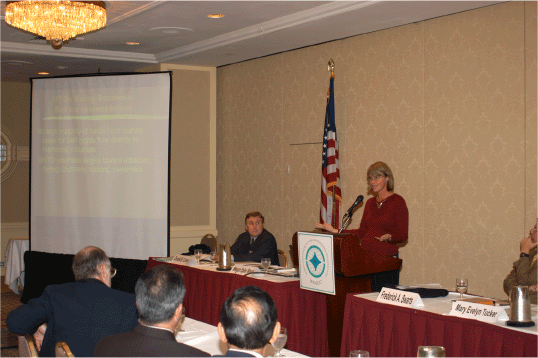 Dr. Donald Conroy and Ms. Megan Epler Wood